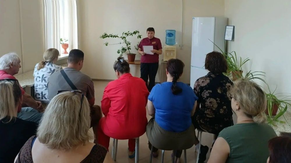 В Салаватском филиале в рамках работы Школы здоровья прошла встреча с пациентами дневного стационара