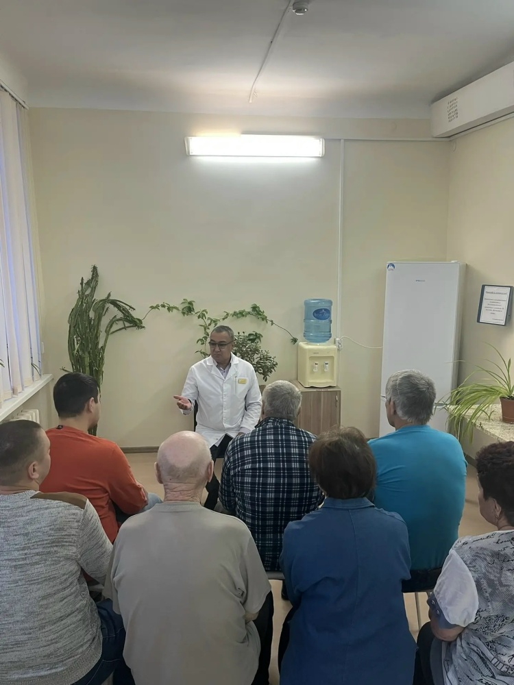 ПРОЧИТАНА ЛЕКЦИЯ ДЛЯ ПАЦИЕНТОВ ДНЕВНОГО СТАЦИОНАРА