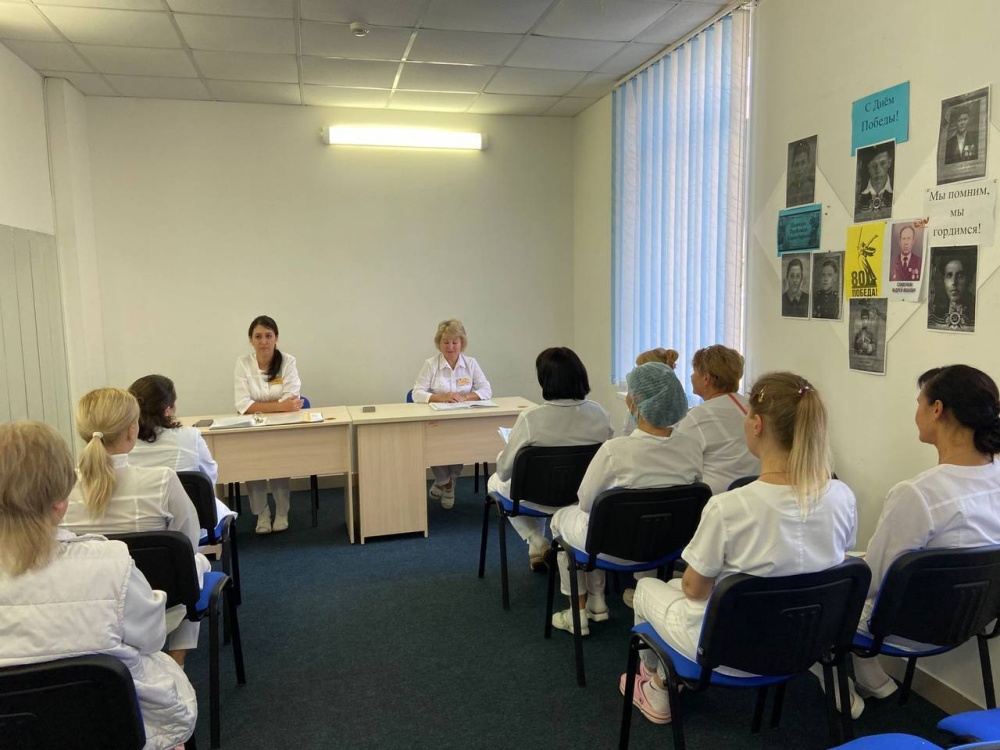 ЗАНЯТИЕ ДЛЯ МЕДИЦИНСКИХ СЕСТЕР В САЛАВАТСКОМ ФИЛИАЛЕ РКВД