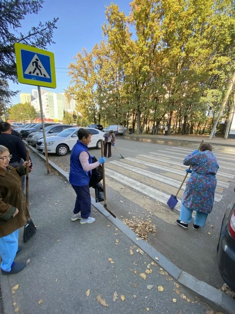 Сотрудники нашего диспансера приняли участие в субботнике!
