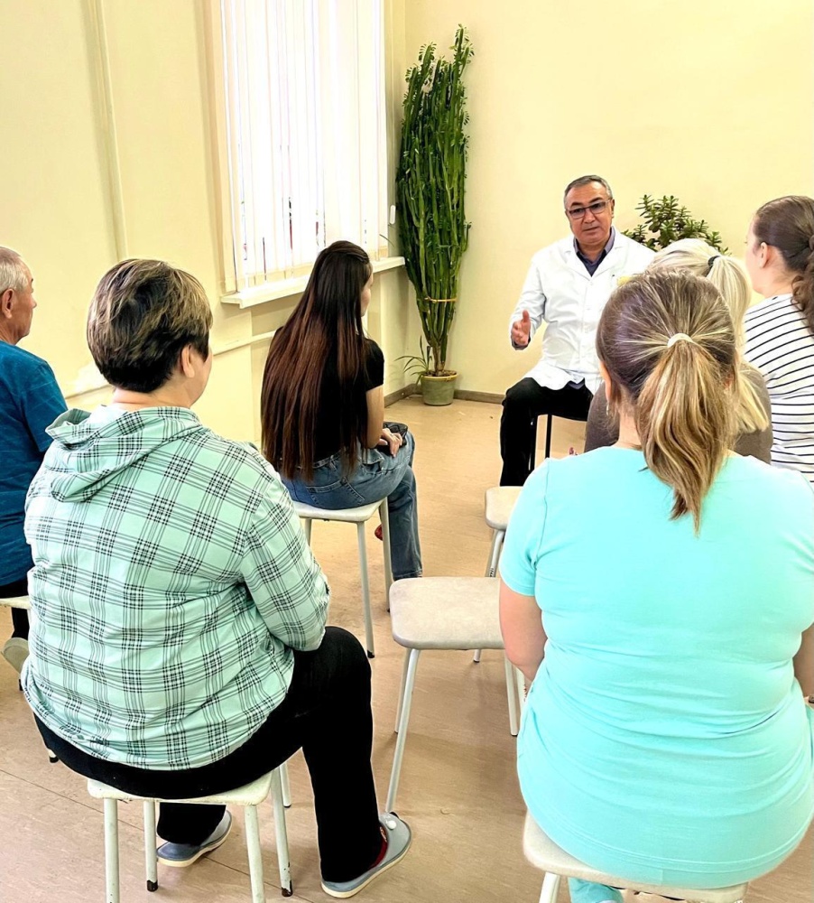 ШКОЛА ЗДОРОВЬЯ В САЛАВАТСКОМ ФИЛИАЛЕ РЕСПУБЛИКАНСКОГО КОЖНО-ВЕНЕРОЛОГИЧЕСКОГО ДИСПАНСЕРА